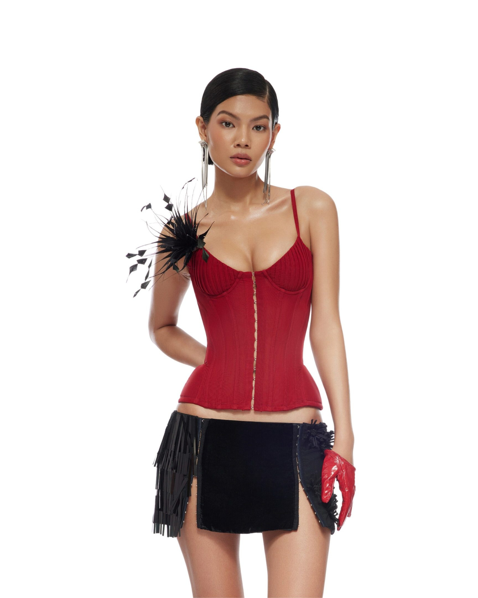 ◆NASTY FANCY CLUB◆ NF Below Zipper Mini Skirt BLUE F23ZC85 4-3-864x1080.jpg