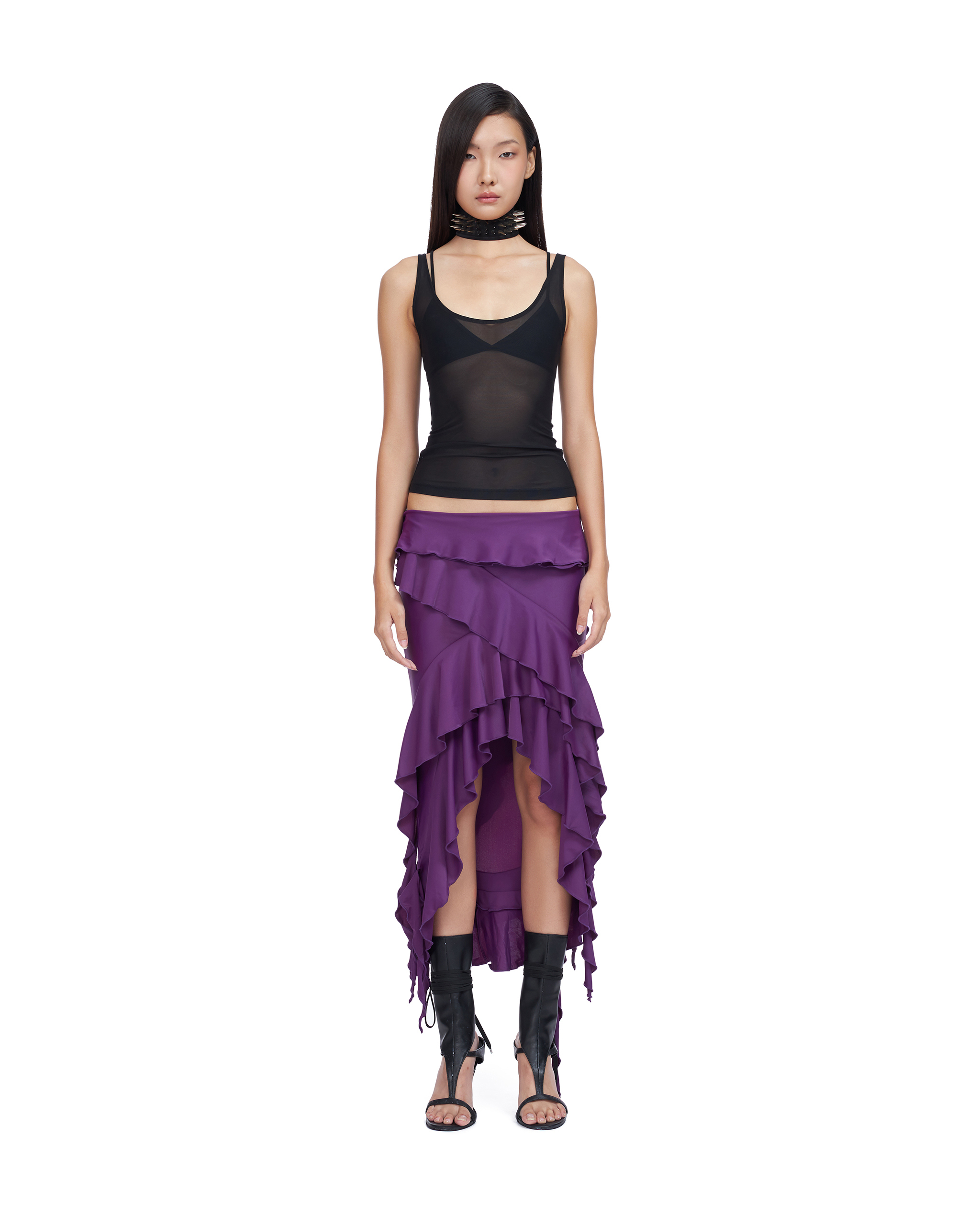 Step to Aubergine 520c Skirt