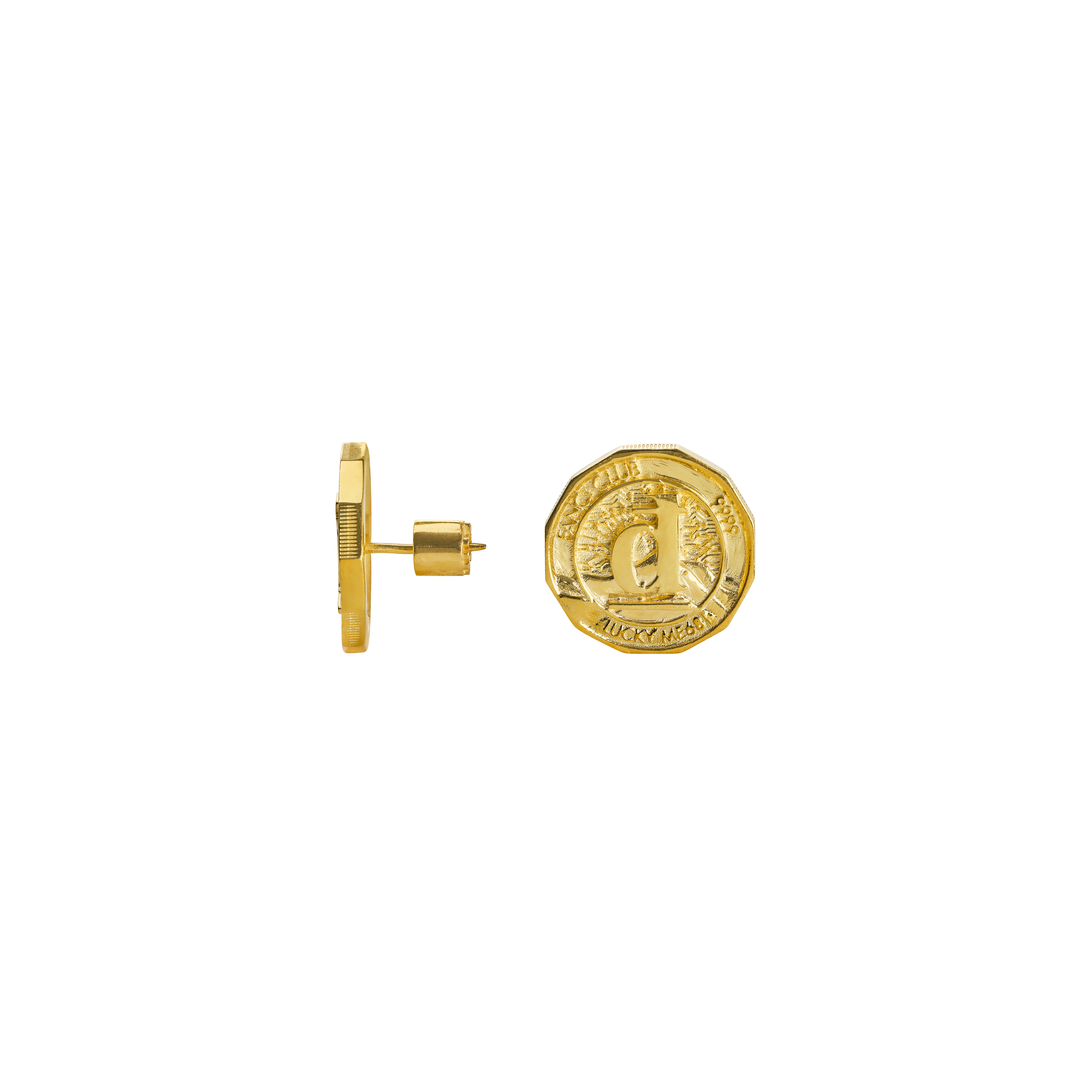 Fancì Lucky Coin Earrings