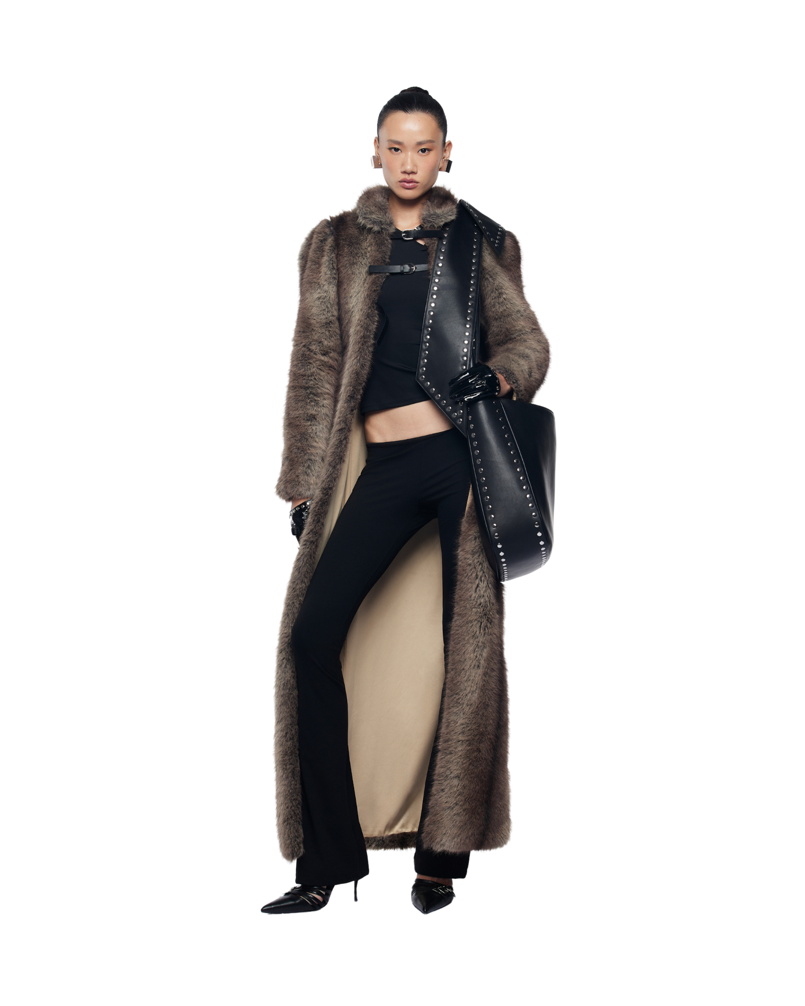 Gemma Long Fur Coat — Fancì Club