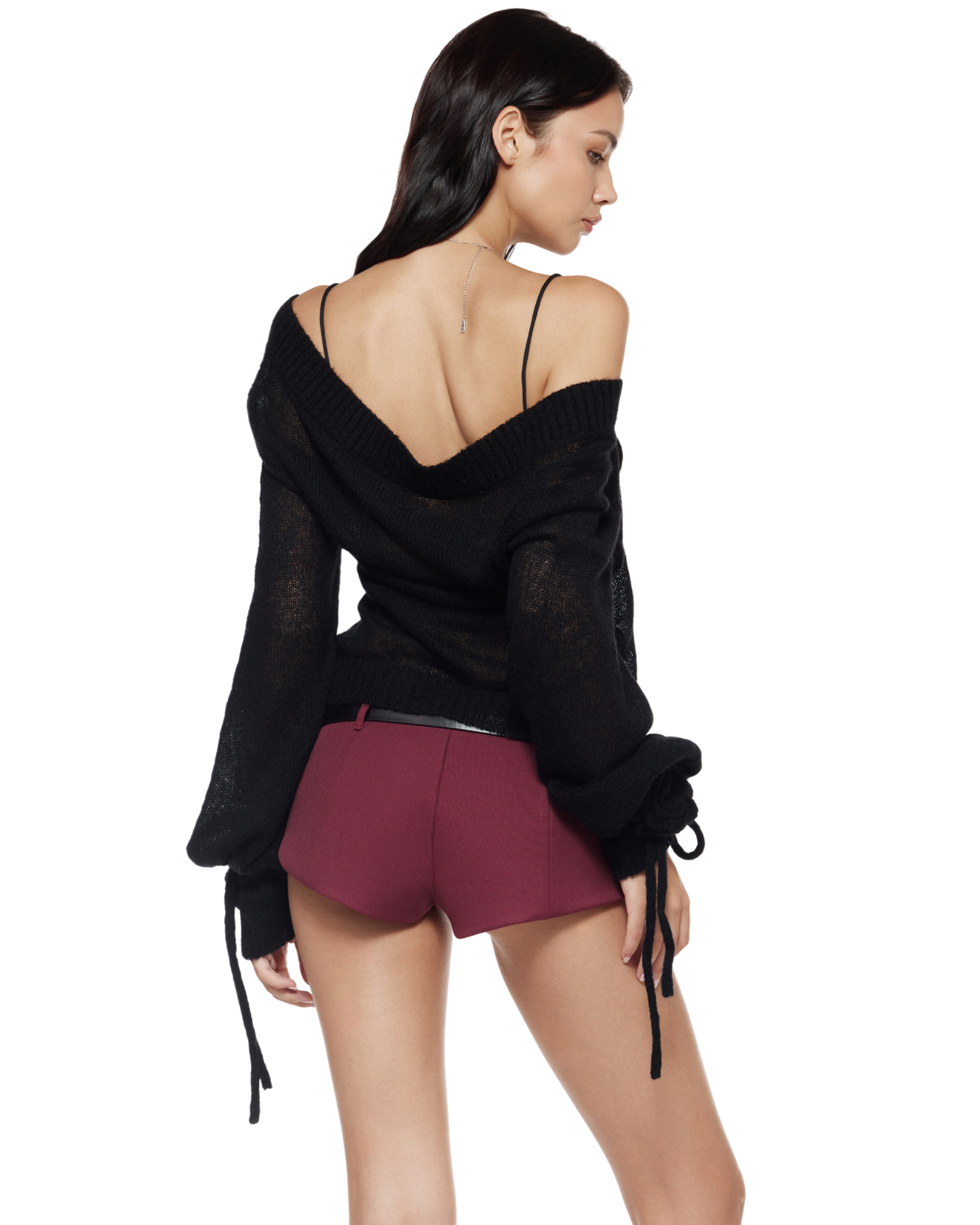 【RoseFrantz】Sha Layered Off Shoulder T-shirtオフショルダー Designer fashion, Seoul-fully created | W Concept