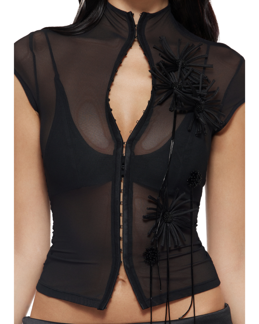 Botany Mesh Top — Fancì Club