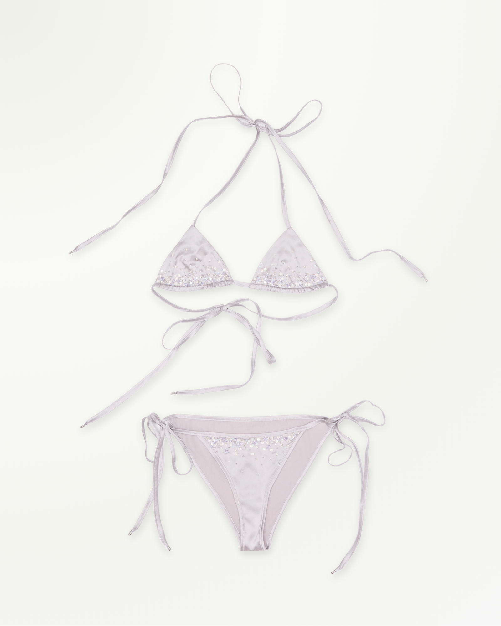 Misty Silk Bikini Set