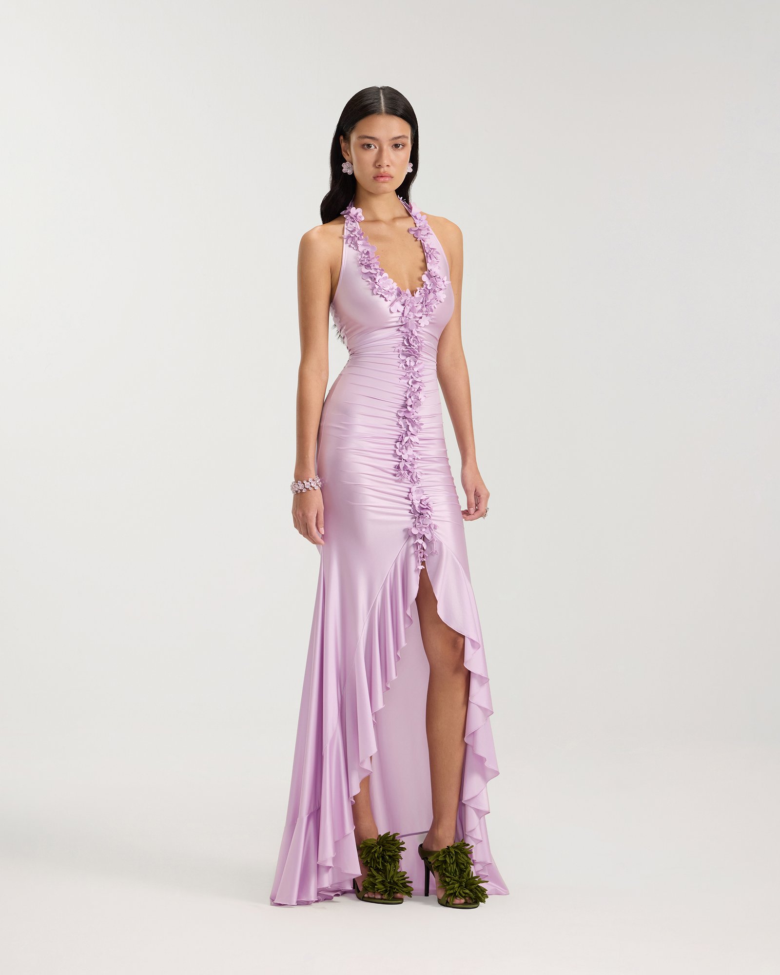 fanci club pink ruffle dress Dresses — Fancì Club