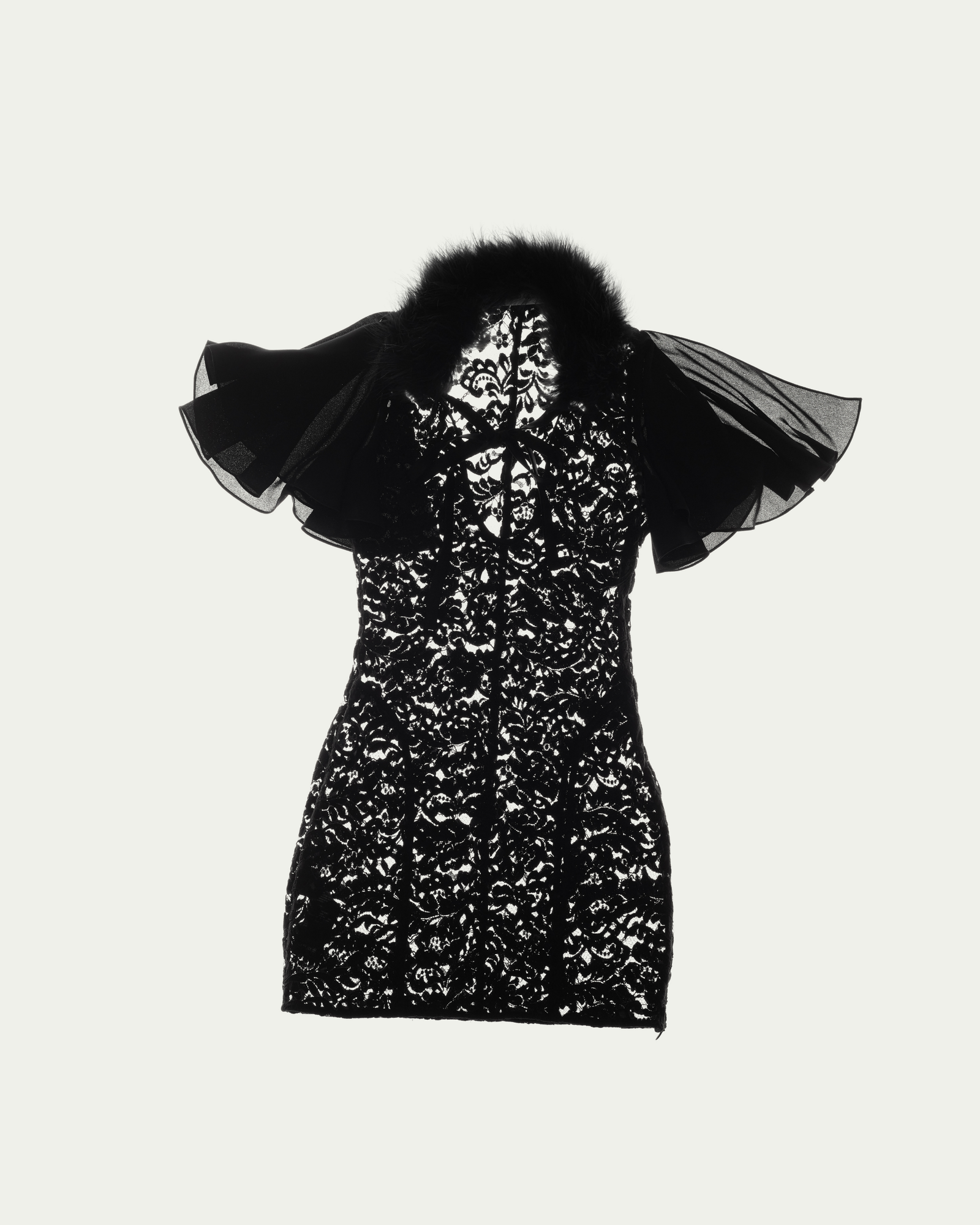 black fanci club dress Young Woman with Lily Dress Fanc Club